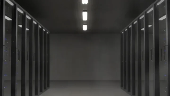 server, space, the server room, dark, led, shining, mystical, template, artificially, neon, gray, basement, cellar, fog,